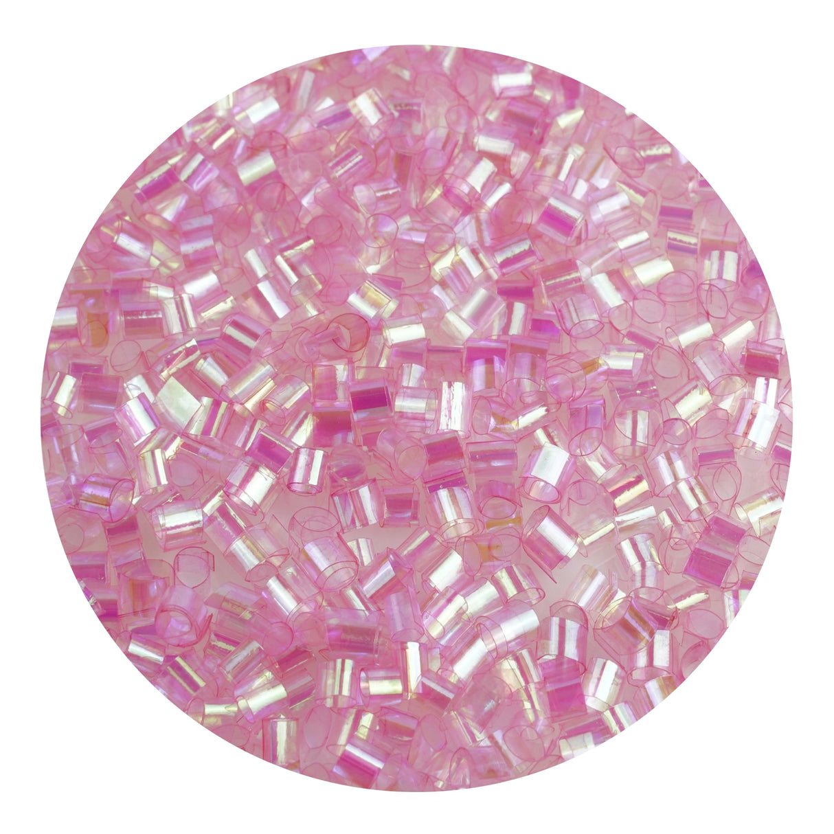 Bingsu Beads - Iridescent Pink