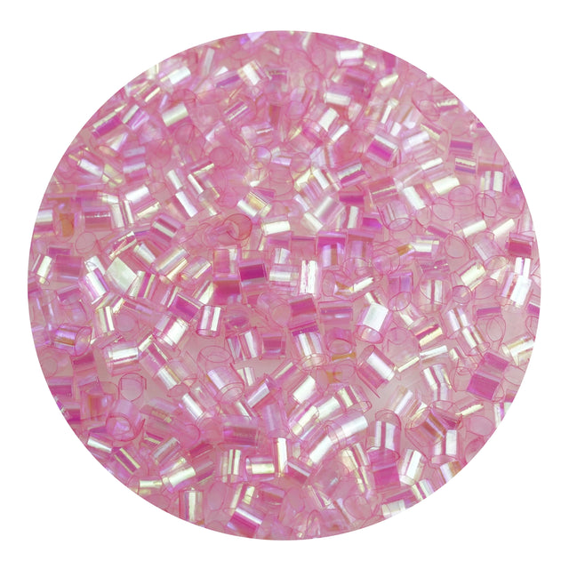 bingsu beads iridescent pink