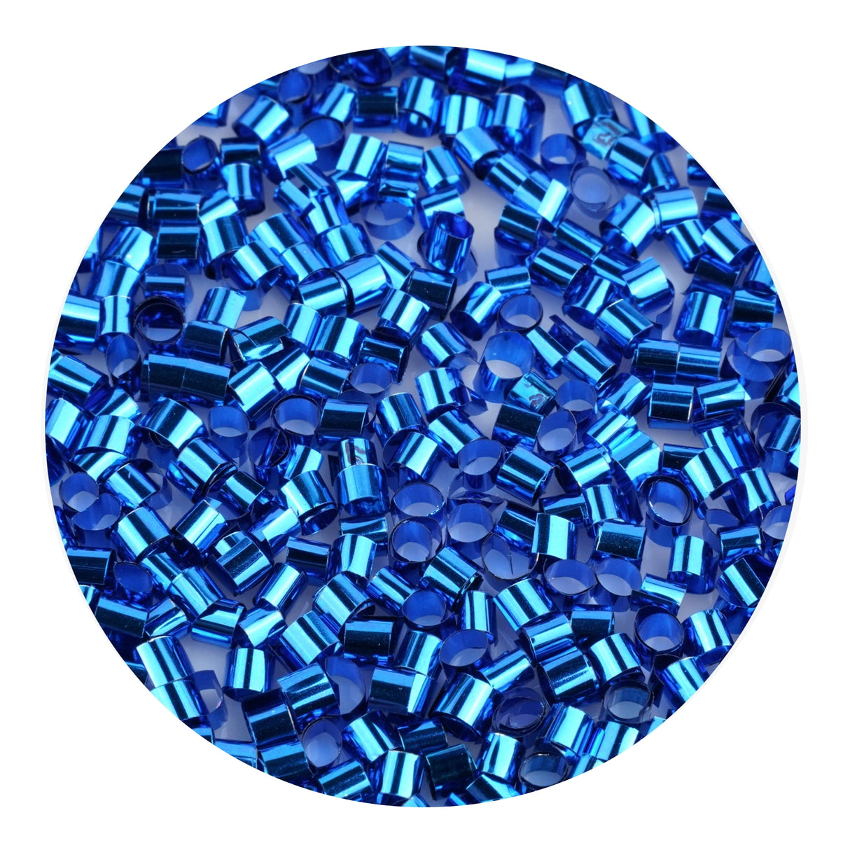 Bingsu Beads - Metallic Blue