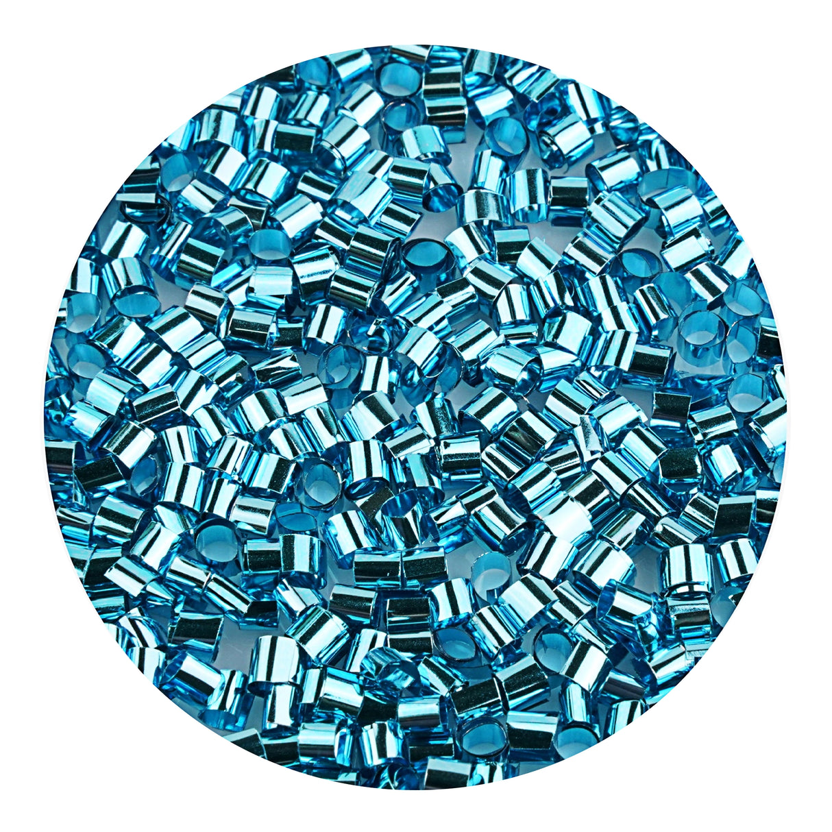 Bingsu Beads - Metallic Teal