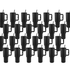 Master Maker Crafts -  40 oz Handled Tumbler Modern II Matte - Black (25 Piece CASE) | Master Maker Crafts - Wholesale Craft Supplies - Fast Shipping from Ohio DIY Craft Warehouse