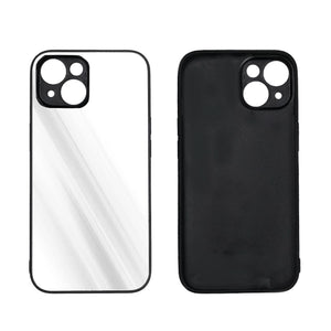 Phone Case Tempered Glass Sublimation Blank - Black