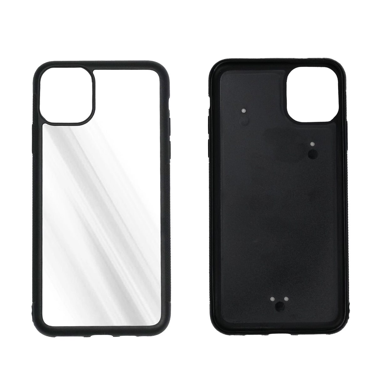 Phone Case Tempered Glass Sublimation Blank - Black