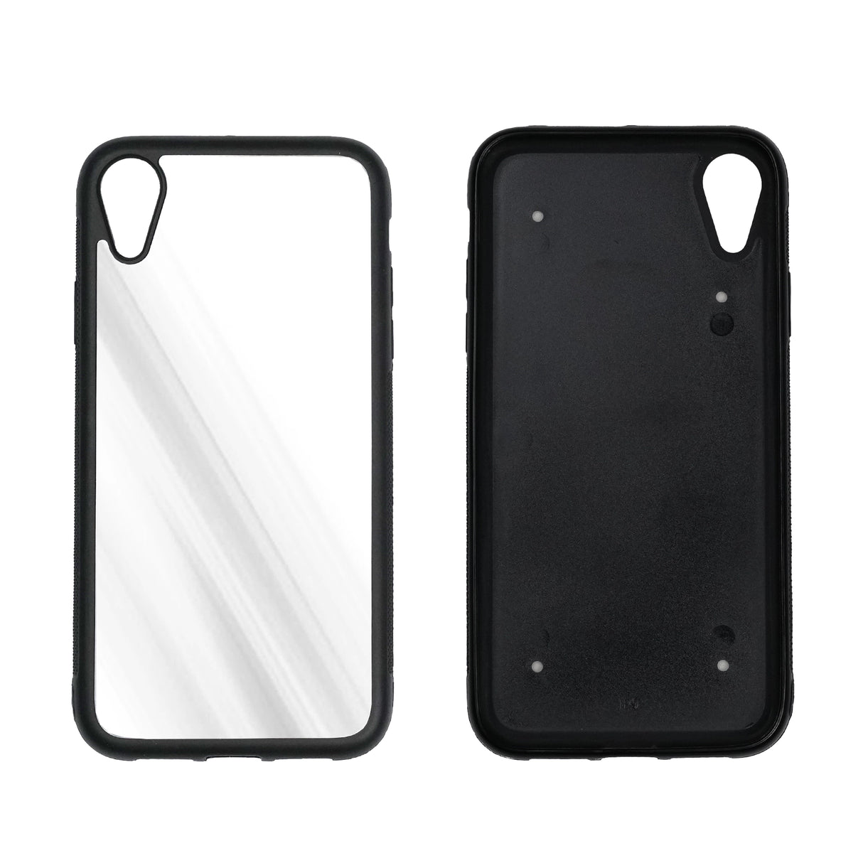 Phone Case Tempered Glass Sublimation Blank - Black