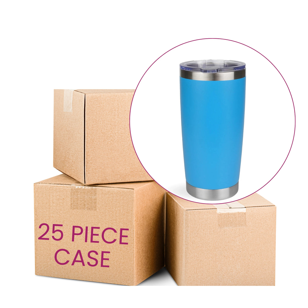 Travel Tumbler  - Blue