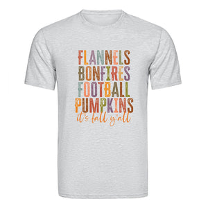 DTF Heat Transfer - Bonfire Football Pumpkins