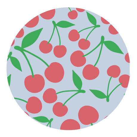 cherries sublimation paper print