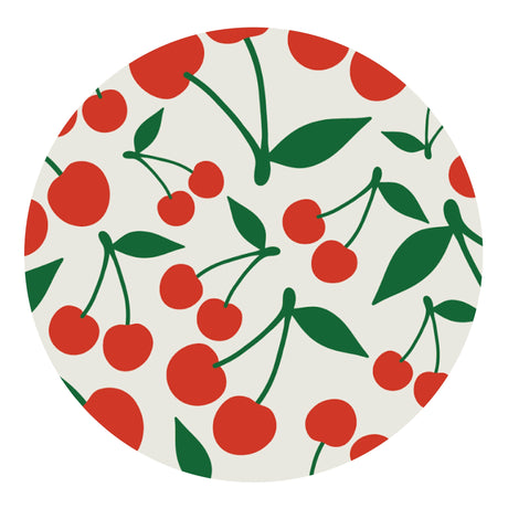 cherries sublimation paper print