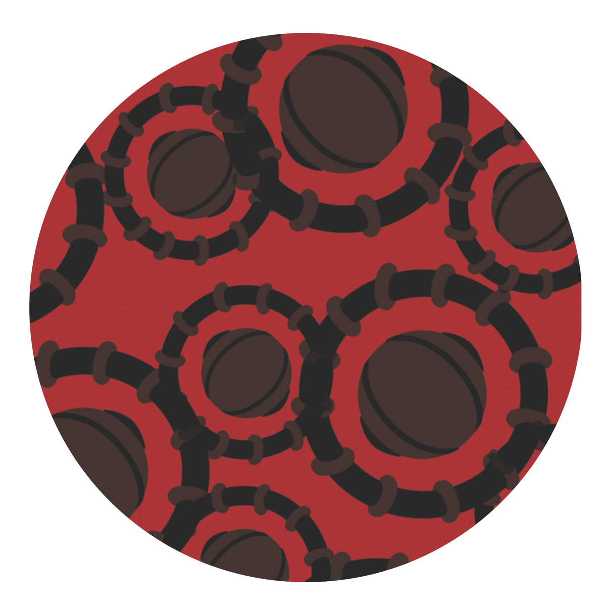Circles All Around Sublimation Paper Print