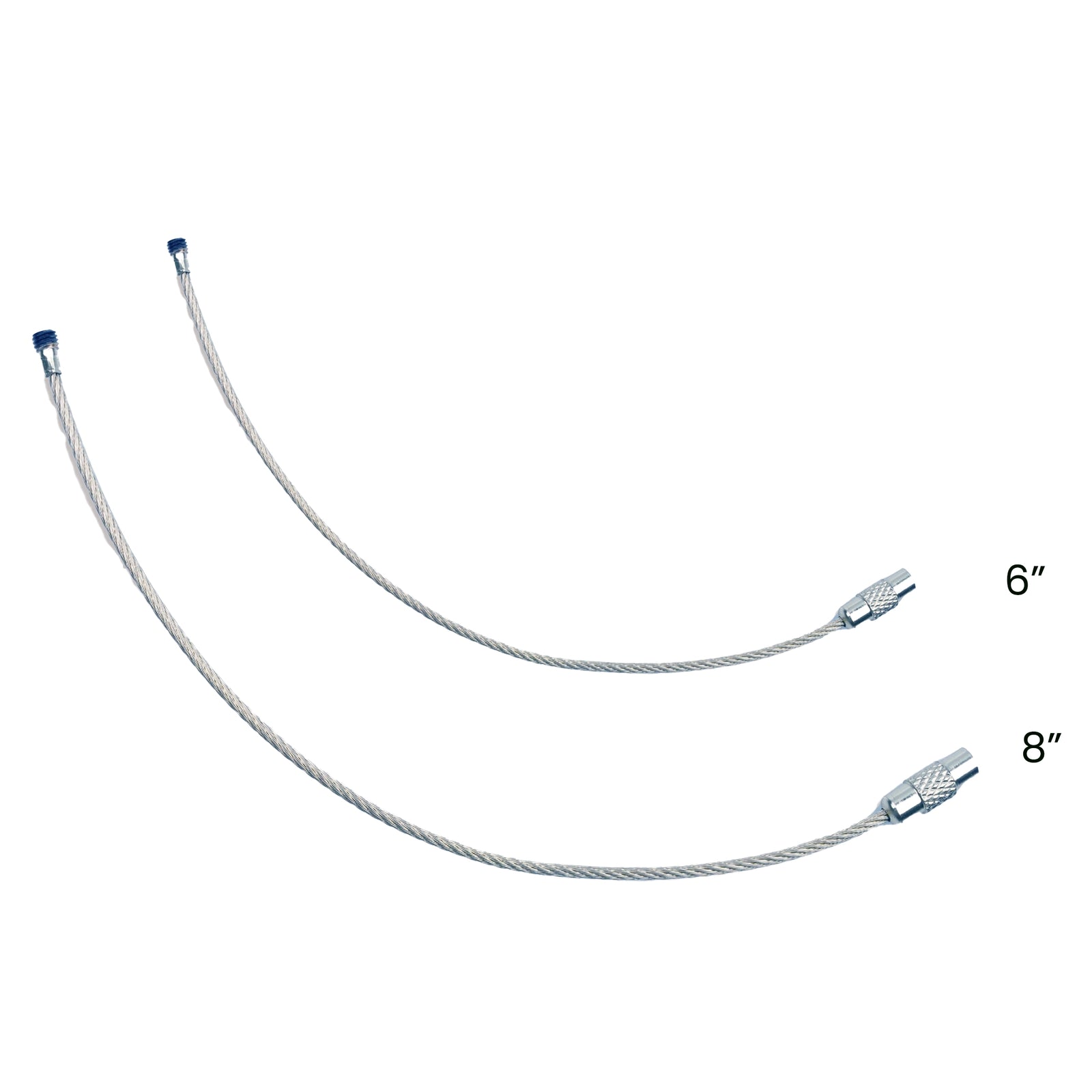 Two steel craft cables, 6-inch and 8-inch, Master Maker Crafts wholesale Ohio fast shipping