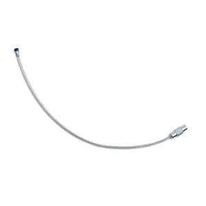 Beadable Charm Tumbler Cable - Silver