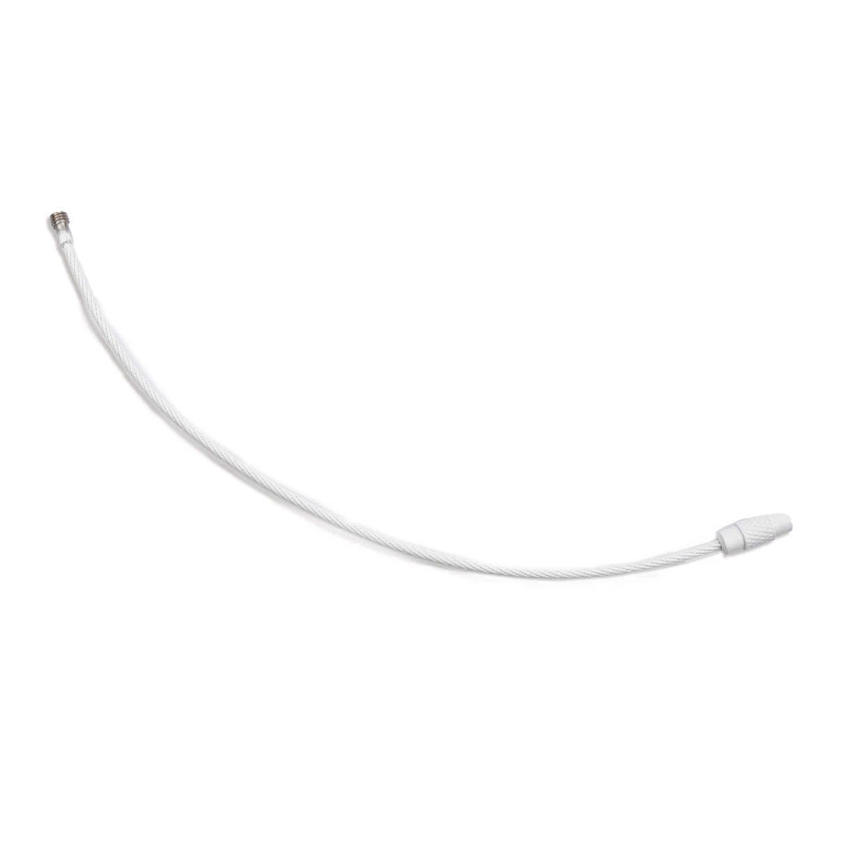 Beadable Charm Tumbler Cable - White