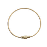 Beadable Charm Tumbler Cable - Gold