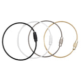 Beadable Charm Tumbler Cable - Black