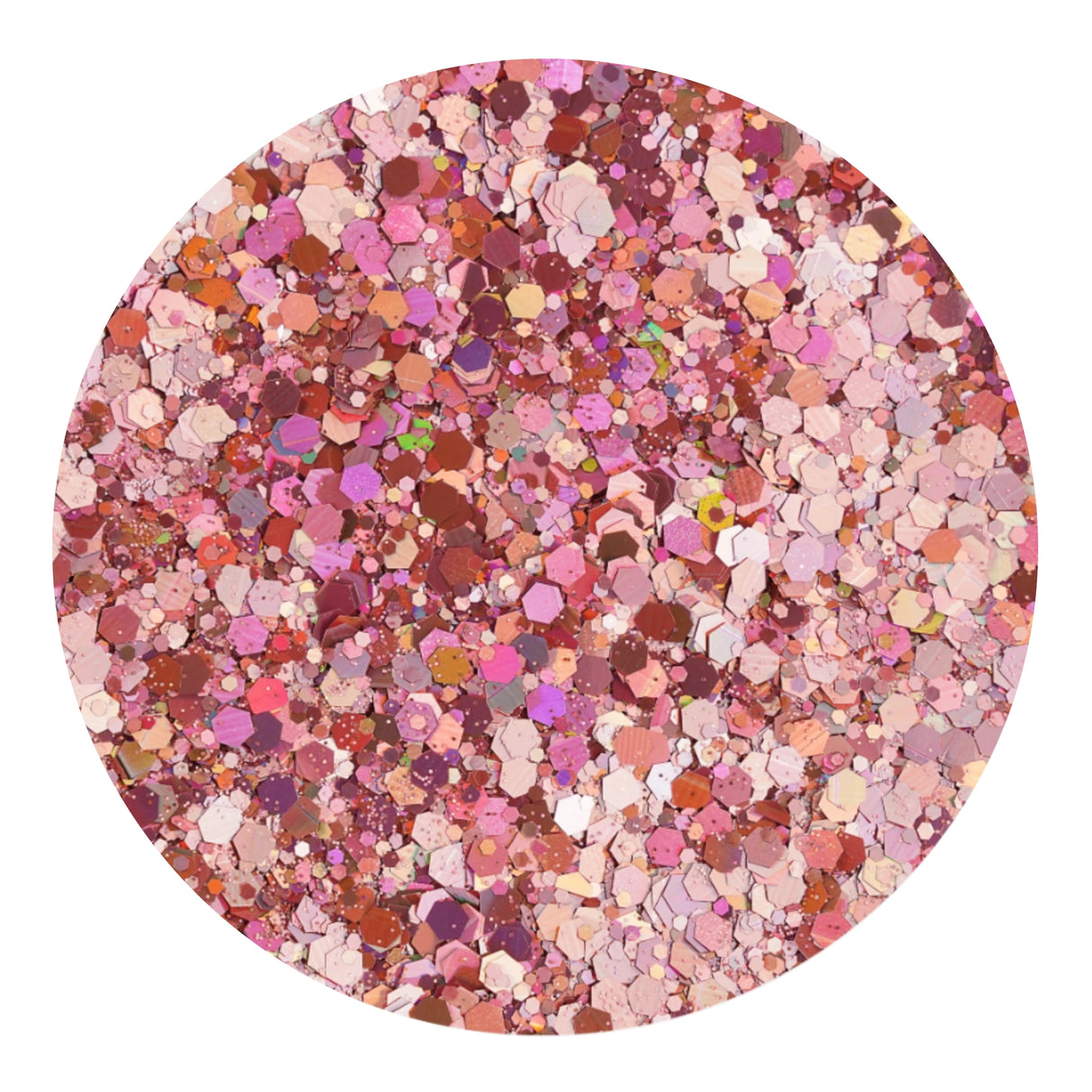 Chunky Glitter Holographic - Baby Doll