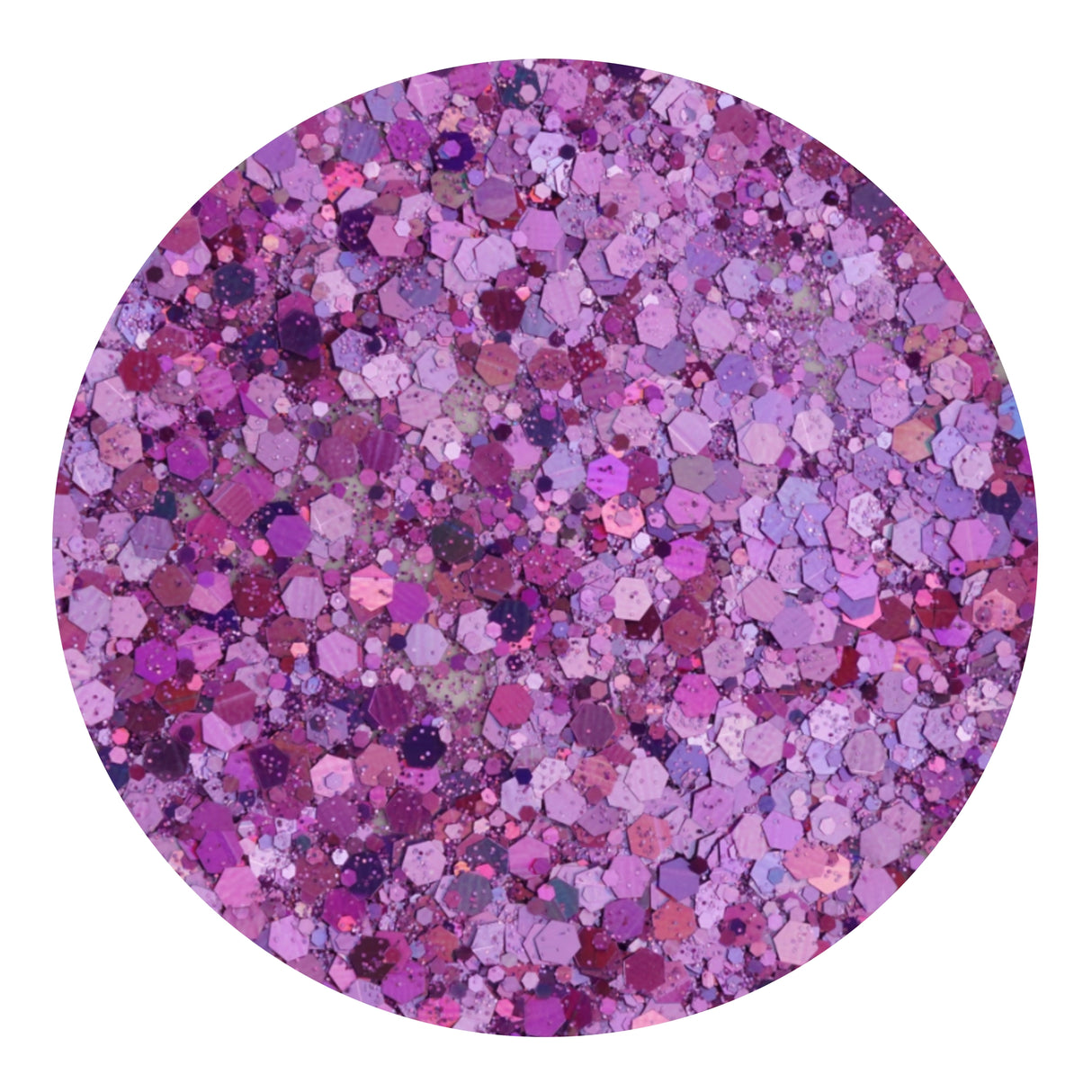 chunky glitter holographic wandering star