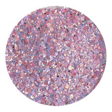 chunky glitter rainbow iridescent raspberry fusion