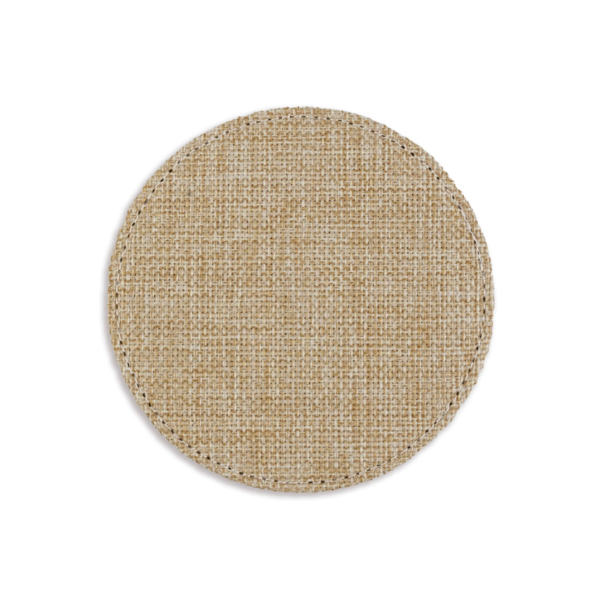 Coaster Linen Round - Tan