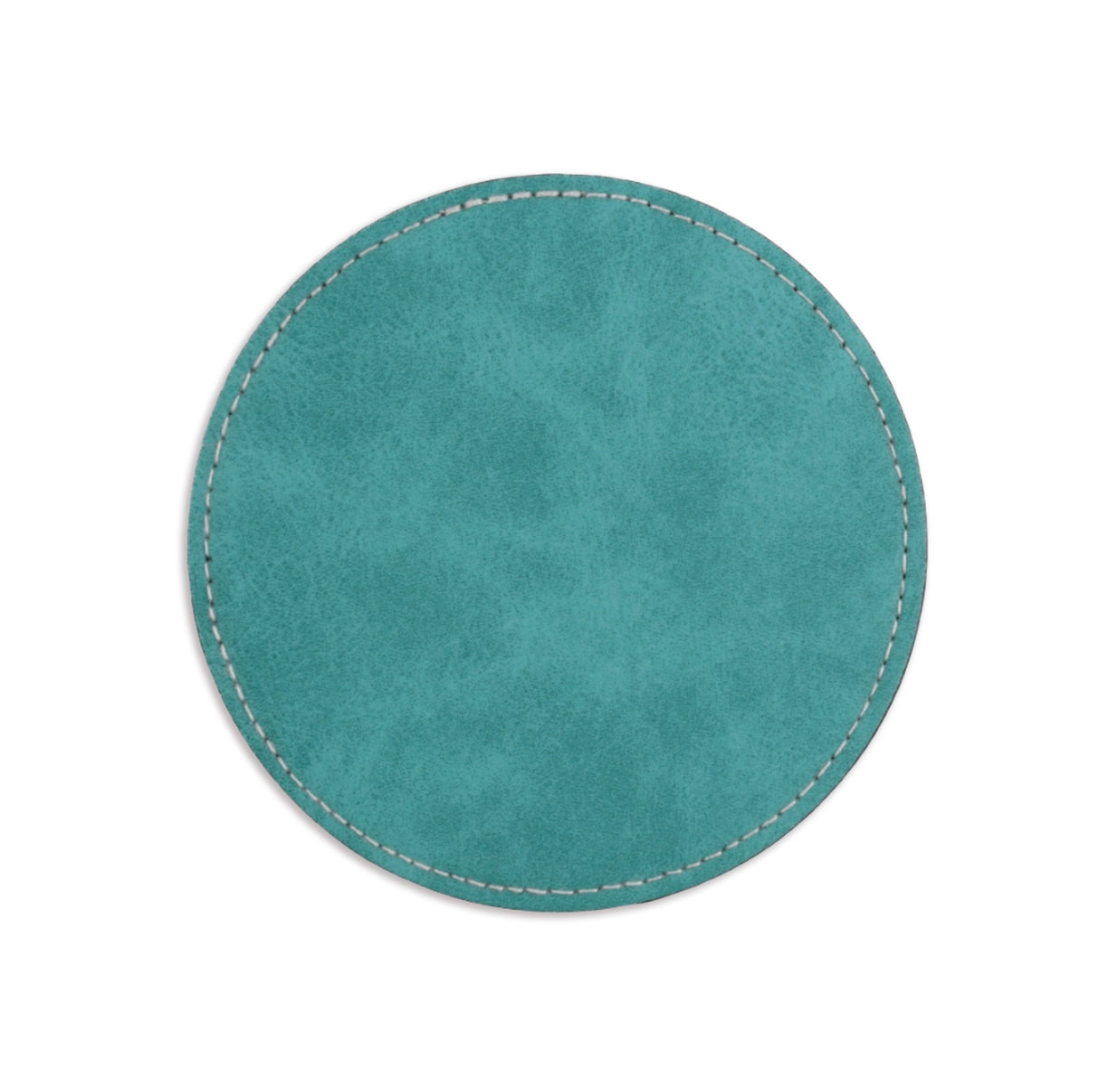 coaster vegan leather round green