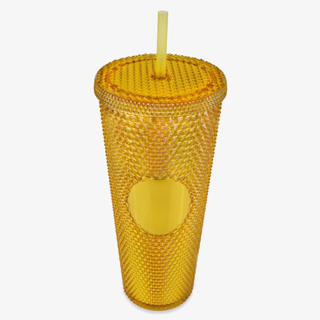 Cold Cup Tall Double Wall Studded - Gold