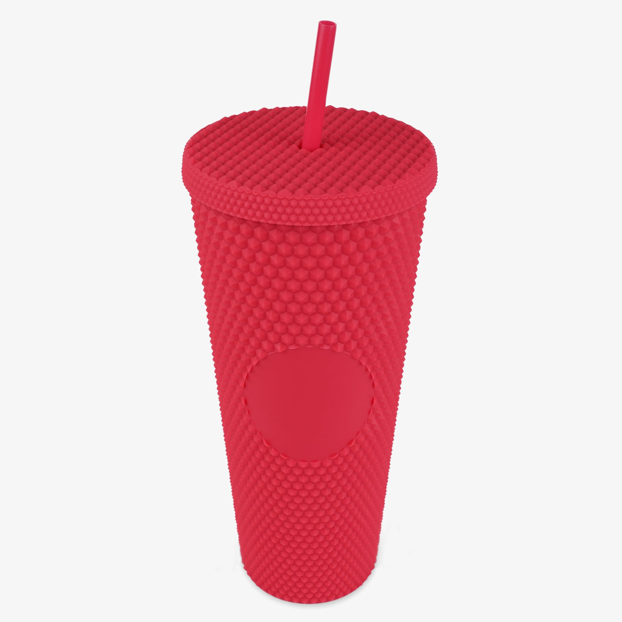 cold cup tall double wall studded watermelon