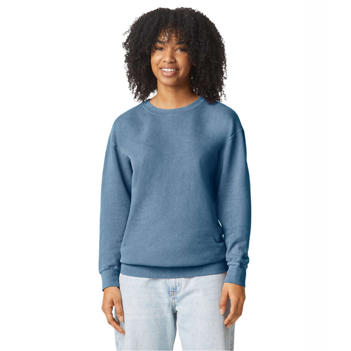 Comfort colors blue jean sweatshirt sale