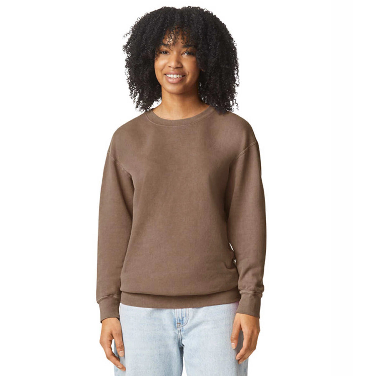 Comfort Colors Crewneck Sweatshirt - Espresso