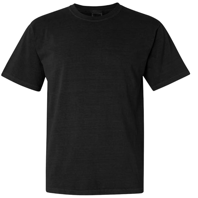 comfort colors relaxed short sleeve t shirt black
