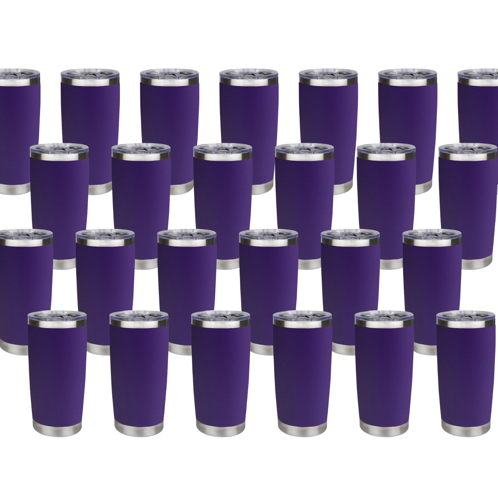 Master Maker Crafts -  20 oz Travel Tumbler - Dark Purple (25 Piece CASE) | Master Maker Crafts - Wholesale Craft Supplies - Fast Shipping from Ohio DIY Craft Warehouse