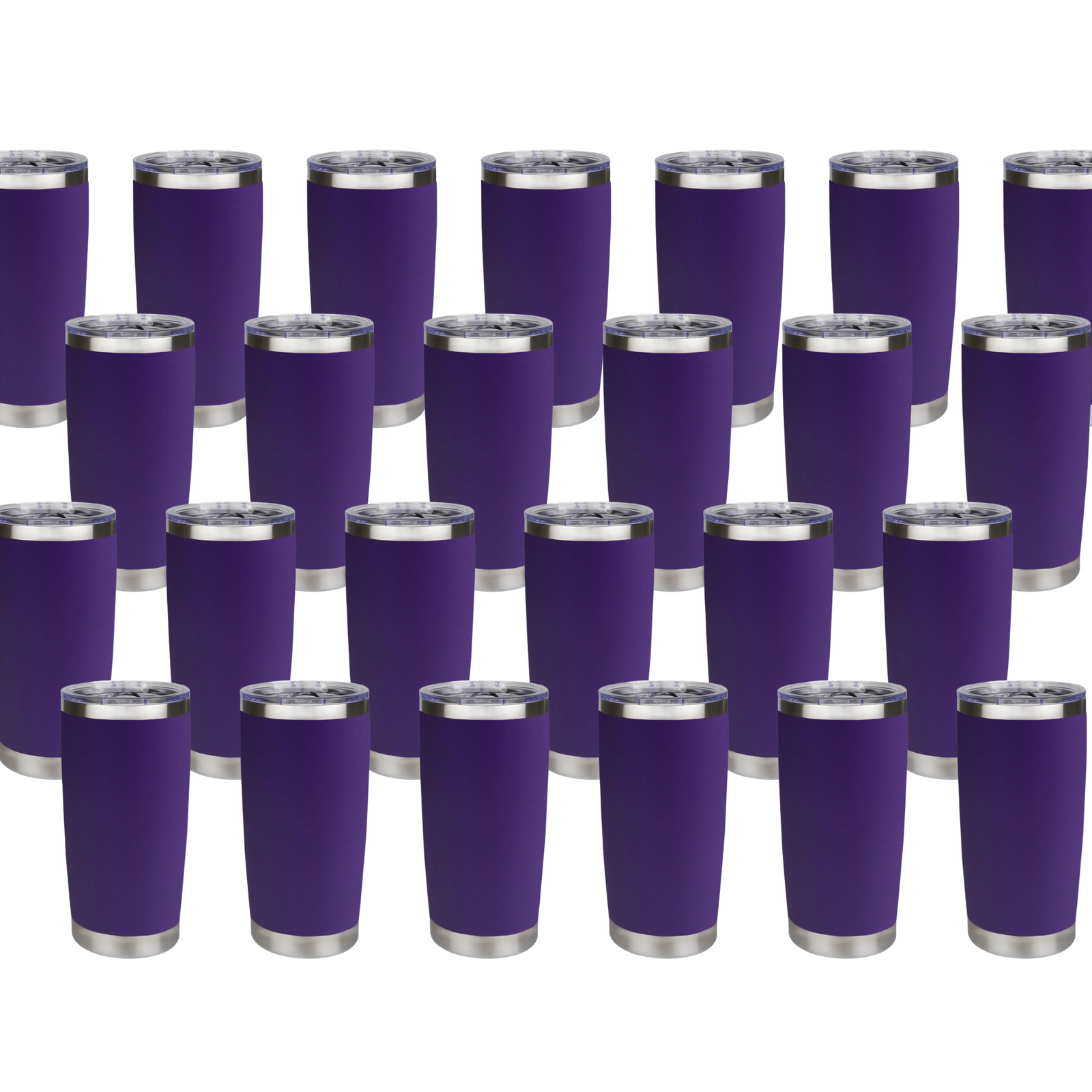Master Maker Crafts -  20 oz Travel Tumbler - Dark Purple (25 Piece CASE) | Master Maker Crafts - Wholesale Craft Supplies - Fast Shipping from Ohio
