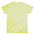 electric rainbow cyclone t shirt citron short sleeve