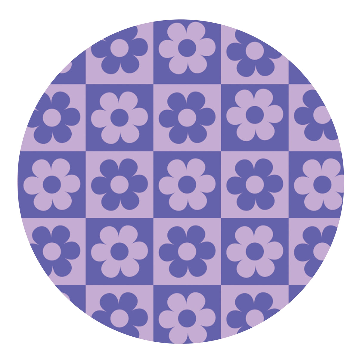 flower power sublimation paper print