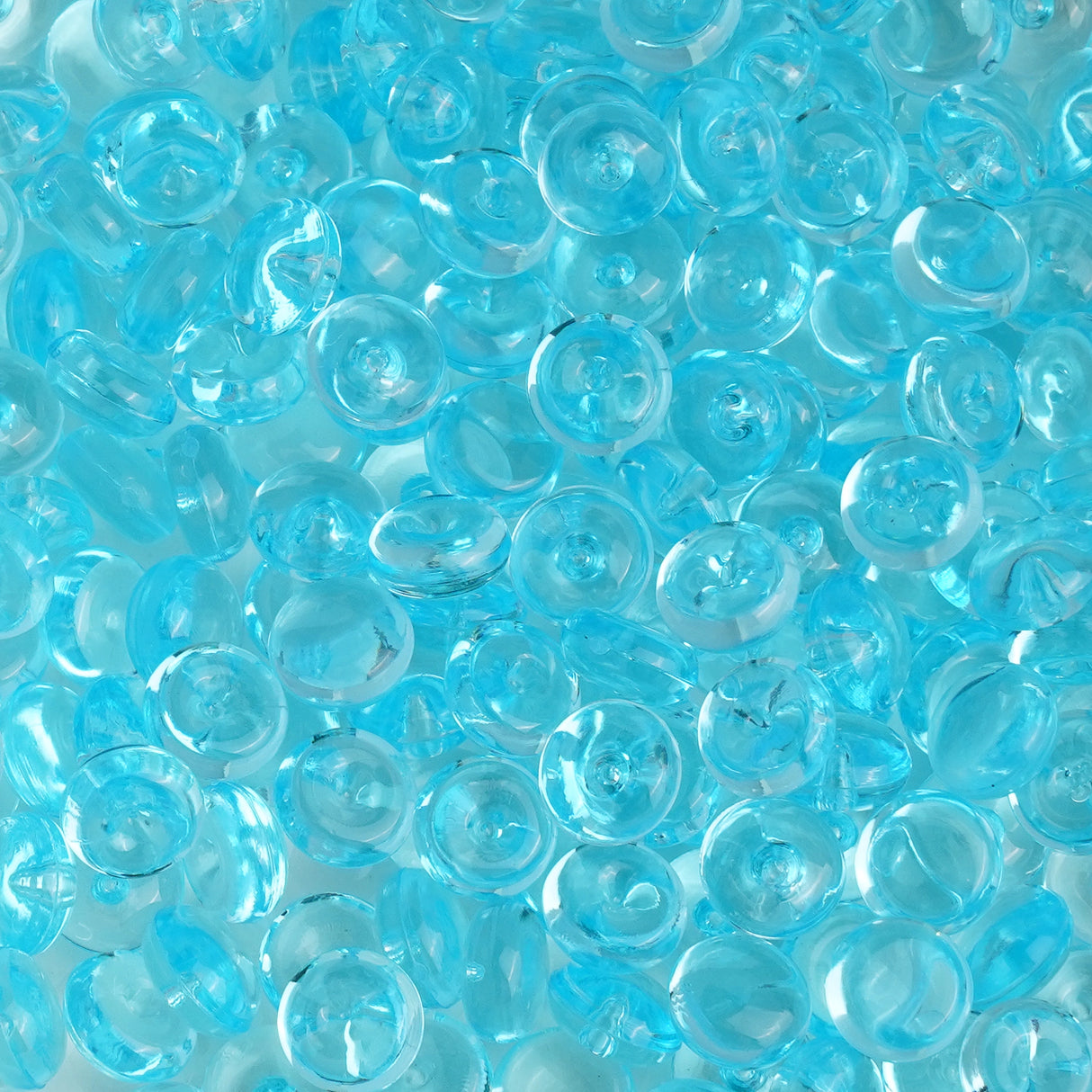 fish bowl beads blue
