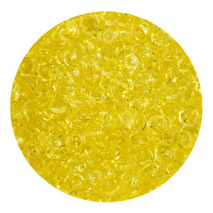 Fish Bowl Beads - Bright Yellow