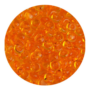 Fish Bowl Beads - Orange