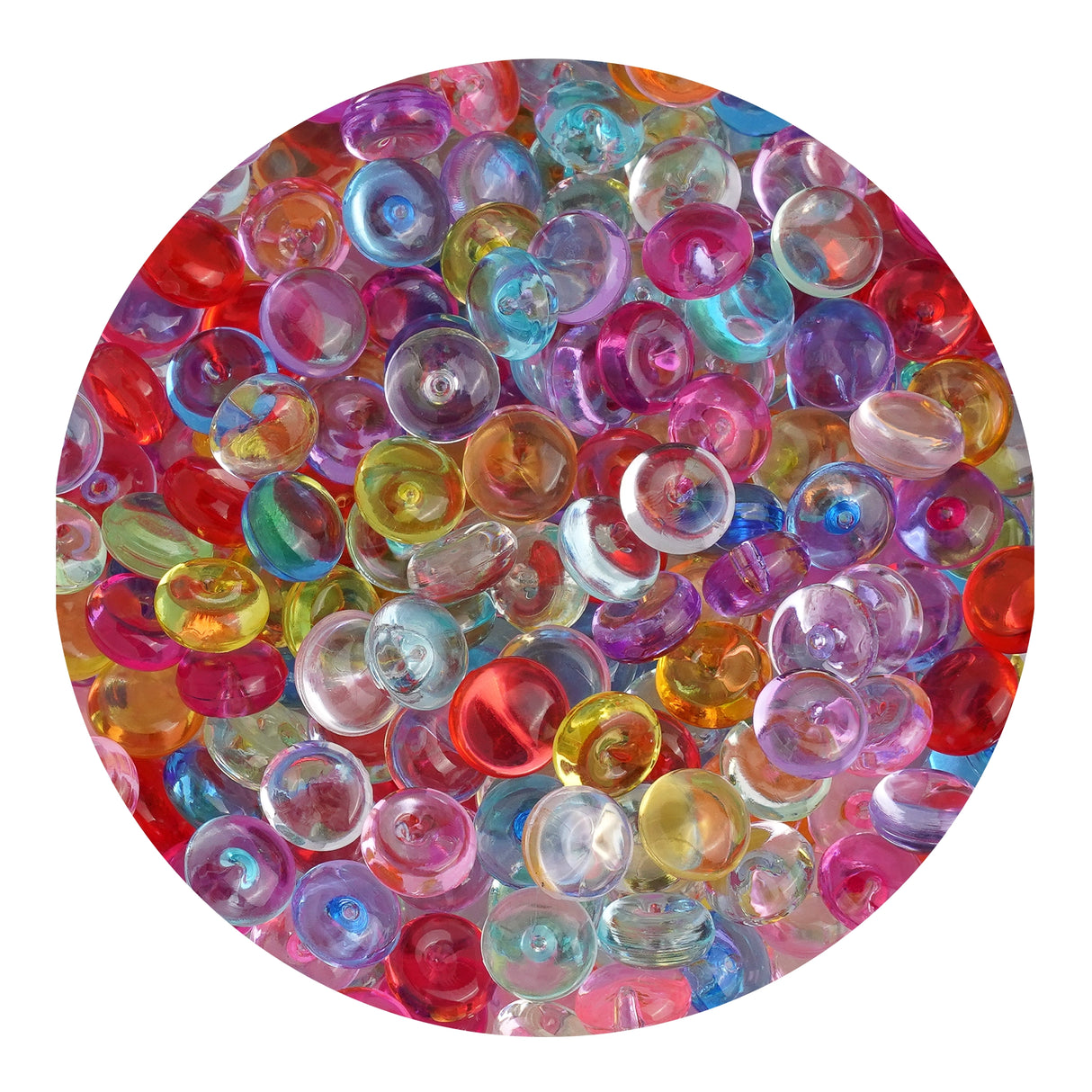 Fish Bowl Beads - Rainbow