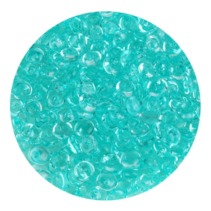 Fish Bowl Beads - Teal