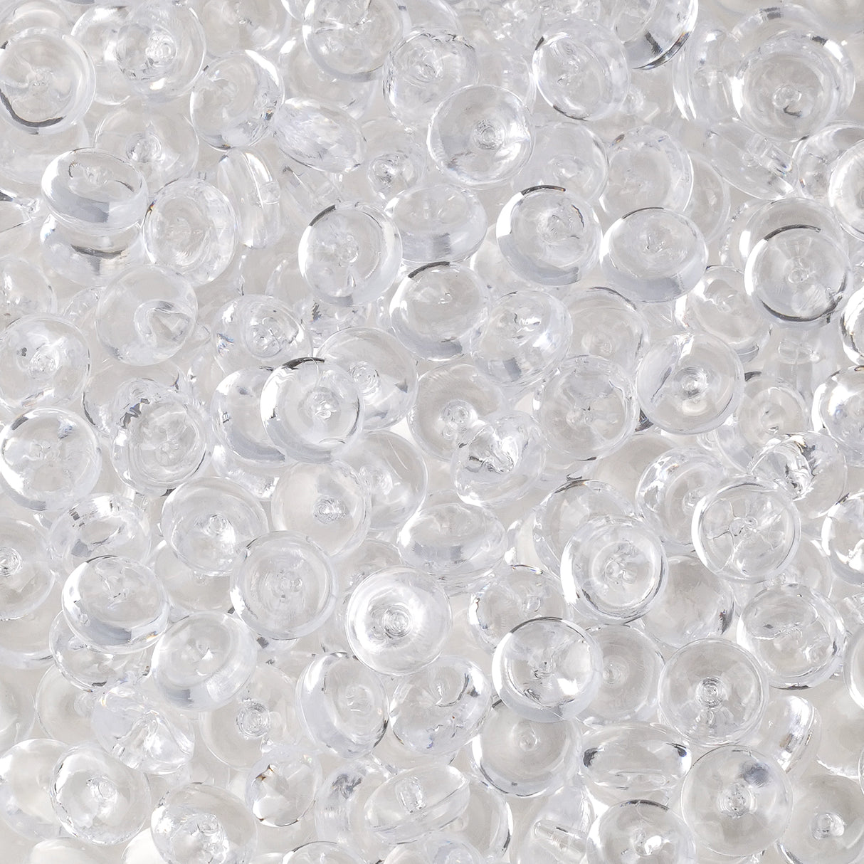Fish Bowl Beads - Clear