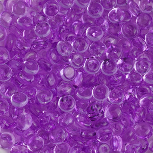 fish bowl beads purple