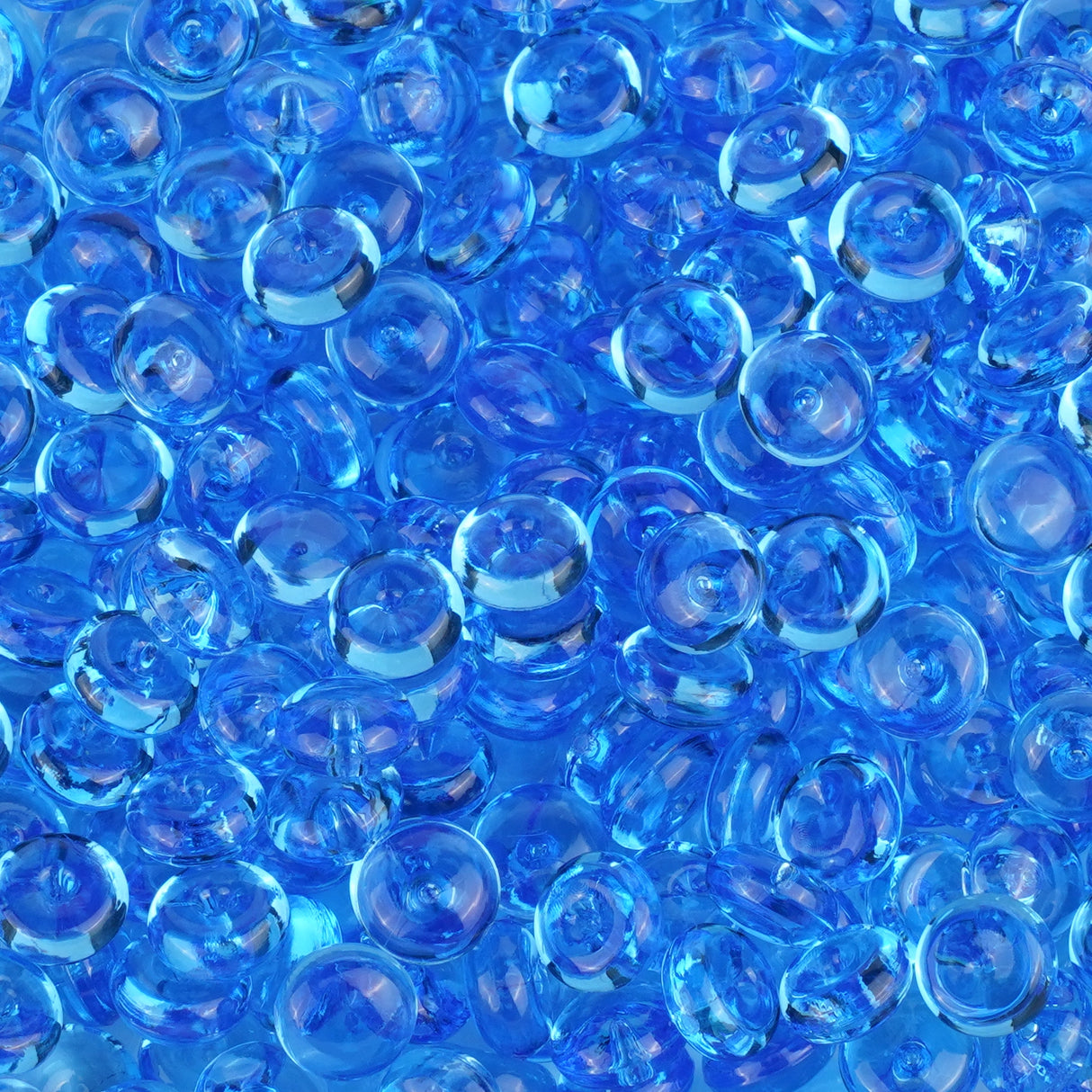 Fish Bowl Beads - Royal Blue