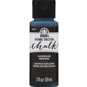 chalk acrylic paint rich black