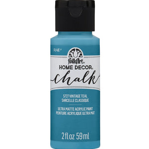 chalk acrylic paint vintage teal