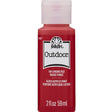 outdoor acrylic paint engine red