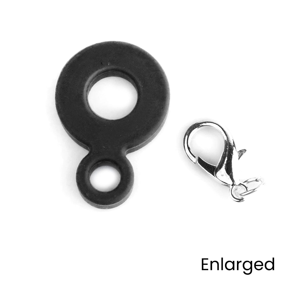 Master Maker Crafts -  Straw Charm Base - Black (5 per Bag) | Master Maker Crafts - Wholesale Craft Supplies - Fast Shipping from Ohio