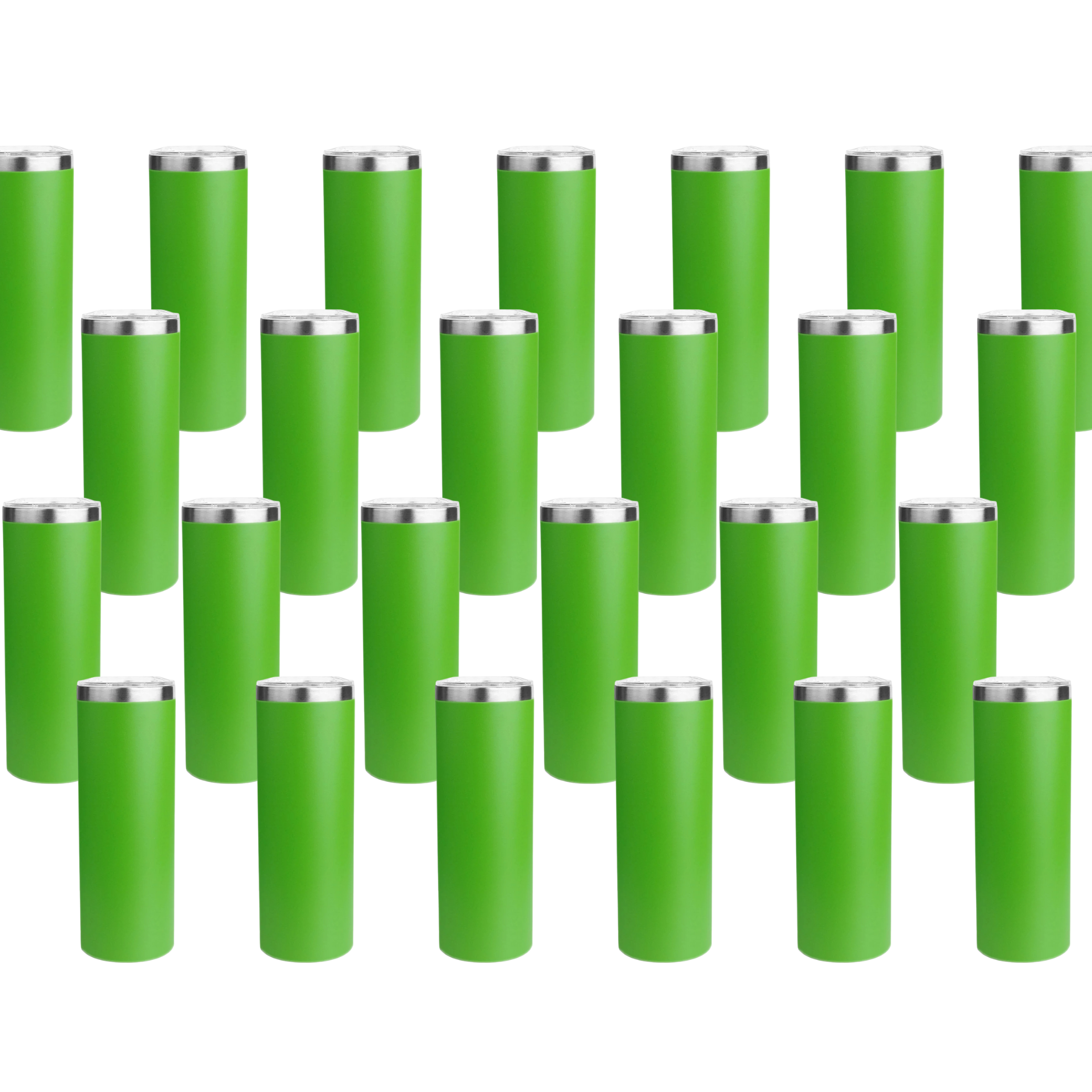 Master Maker Crafts -  20 oz Tall Skinny Tumbler - Green (25 Piece CASE) | Master Maker Crafts - Wholesale Craft Supplies - Fast Shipping from Ohio DIY Craft Warehouse