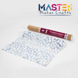 hydro sublimation transfer paper blue crackle