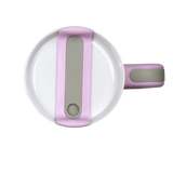 handled travel mug standard glossy pink