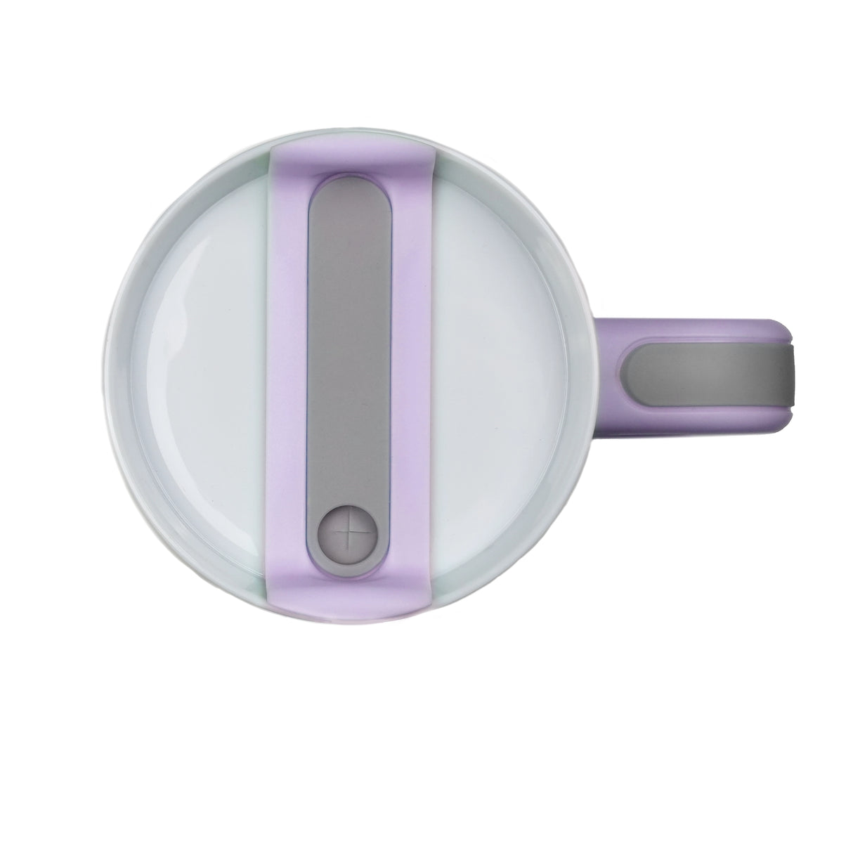 handled travel mug standard glossy purple