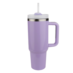 Handled Travel Mug Standard Glossy - Purple