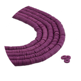 Heishi Surfer Friendship Beads - Grape Purple